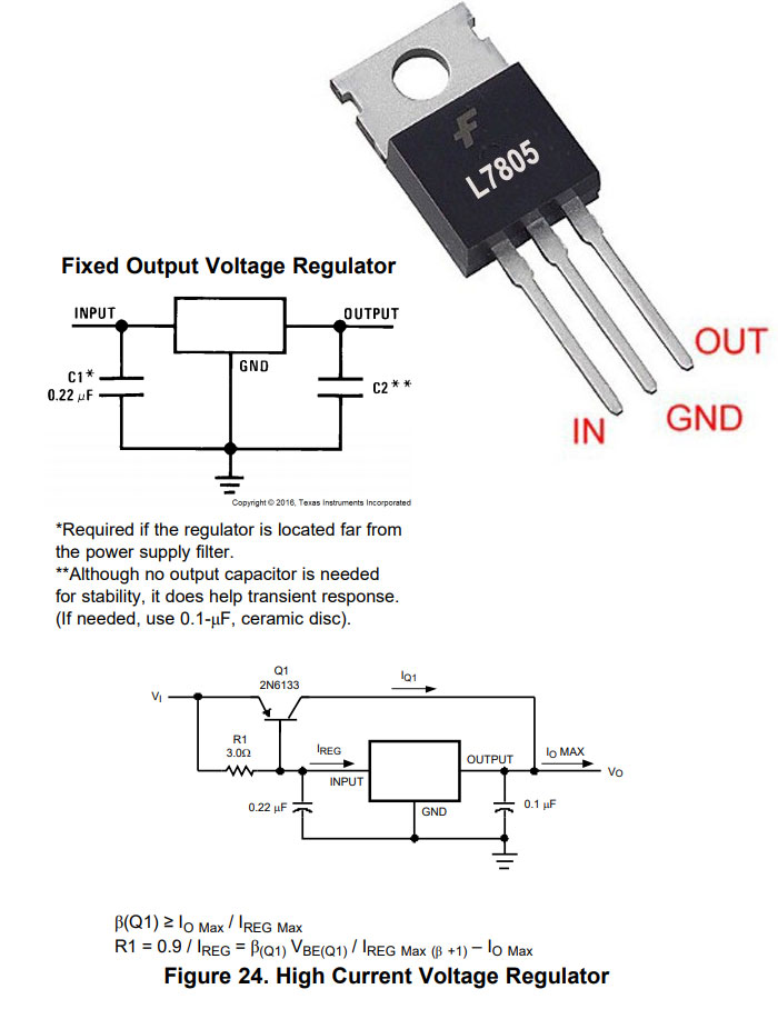2X Regulador tension voltaje L7805CV LM7805 L7805 prototipo electronica 